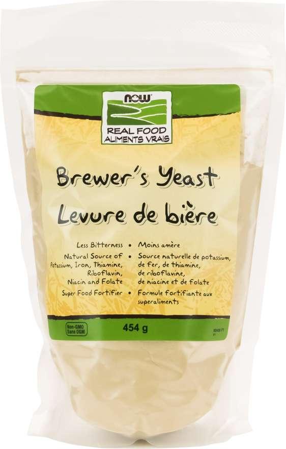 NOW Brewer's Yeast Powder 454g - Five Natural