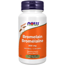 NOW Bromelain 500mg 2400 GDU/g 60 Veg Capsules - Five Natural