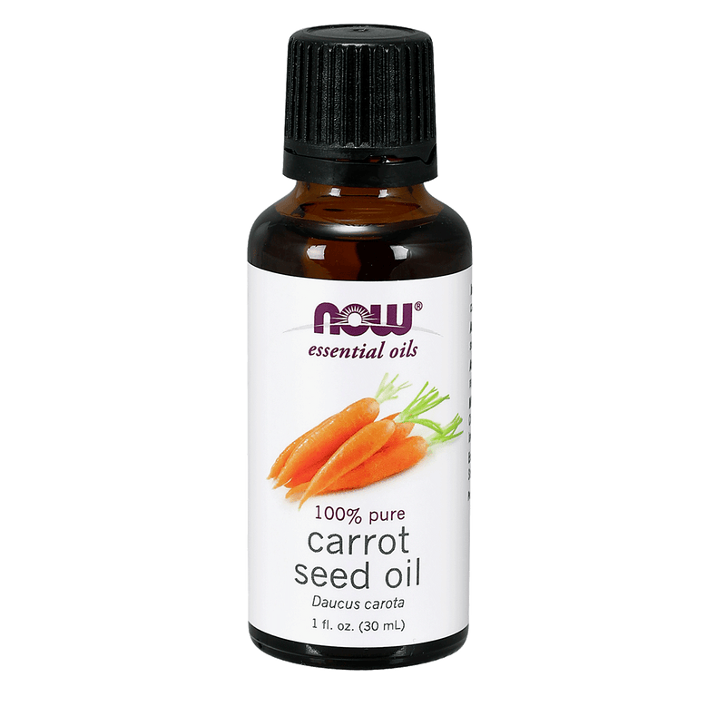 NOW Carrot Seed Oil (Daucus carota)30mL - Five Natural