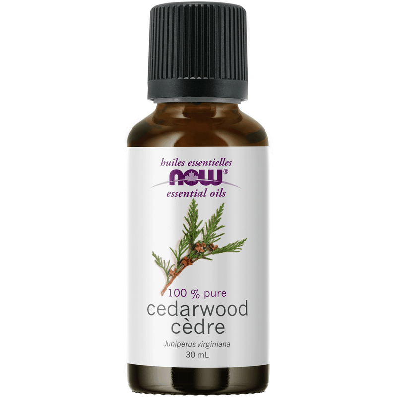 NOW Cedarwood Oil (Juniperus virginiana)30mL - Five Natural