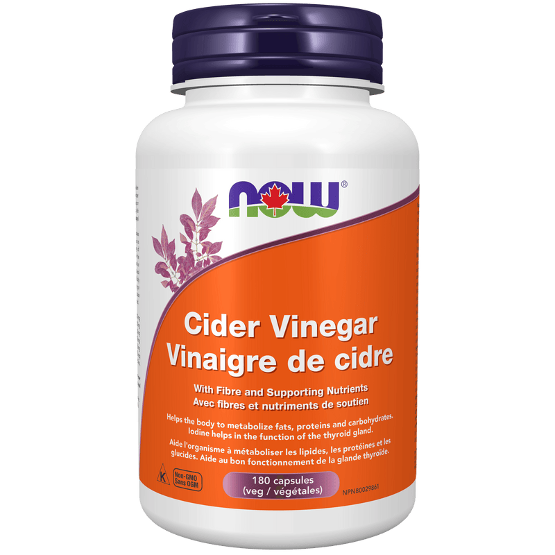 NOW Cider Vinegar Diet Factors 180 Capsules - Five Natural
