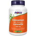NOW Cinnamon 600mg 120 Capsules - Five Natural
