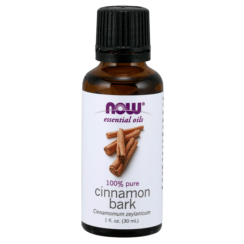 NOW Cinnamon Bark Oil (Cinnamomum zeylanicum)30mL - Five Natural