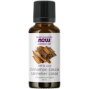 NOW Cinnamon Cassia Oil (Cinnamomum cassia)30mL - Five Natural