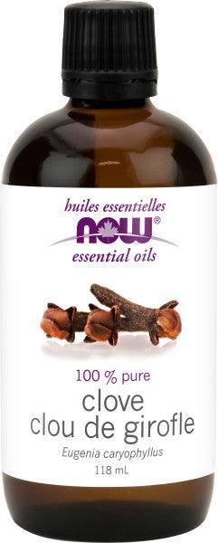 NOW Clove Oil (Eugenia caryophyllus)118mL - Five Natural