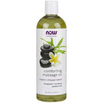 NOW Comforting Massage Oil 473mL - Five Natural