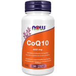 NOW CoQ10 400mg 30 Softgels - Five Natural