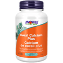 NOW Coral Calcium Plus 100 Veg Capsules - Five Natural