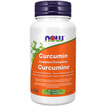 NOW Curcumin Complex (630mg curcuminoids) 60 Veg Capsules - Five Natural