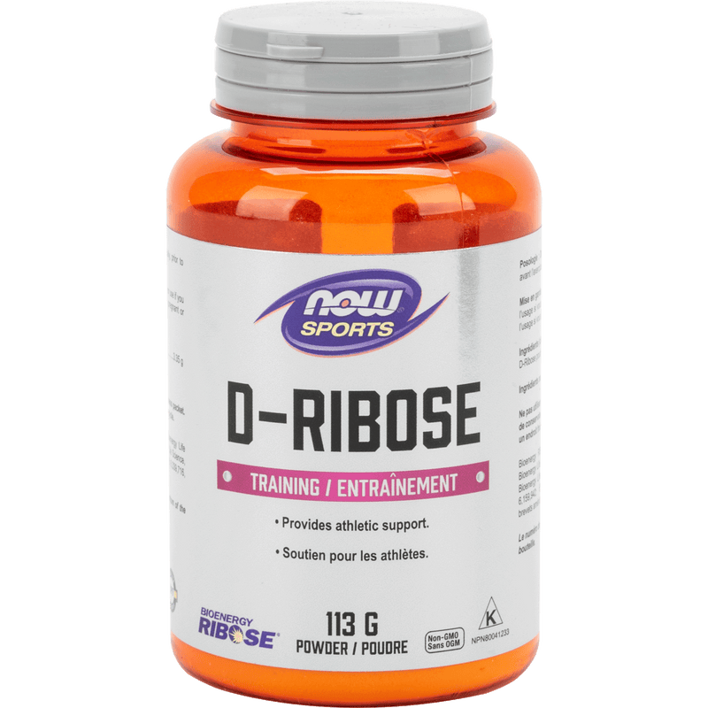 NOW D-Ribose Pure Powder 113g - Five Natural