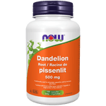 NOW Dandelion Root 500mg 100 Veg Capsules - Five Natural