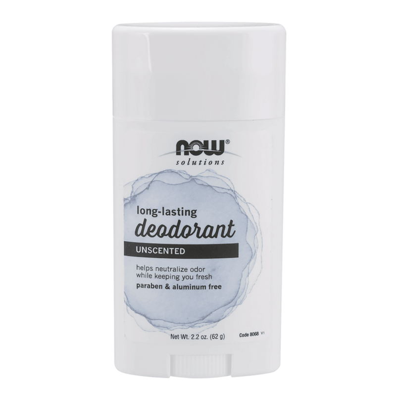 NOW Deodorant Stick Unscented 62g - Five Natural