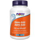 NOW DHA-500 1000mg 90 Softgels - Five Natural