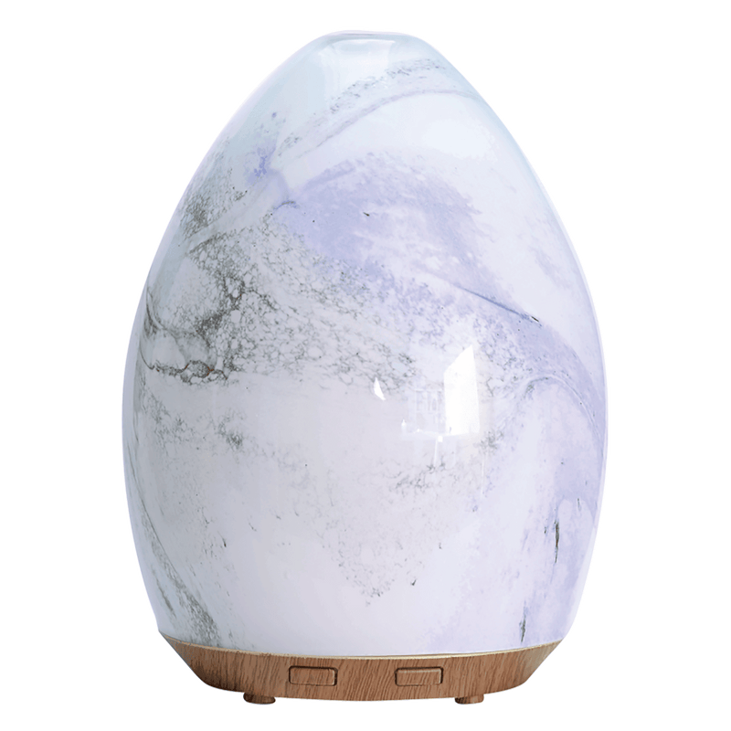 NOW Diffuser - USB Glass Swirl - Five Natural