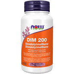 NOW DIM 200mg with Calcium d-Glucarate 90 Veg Capsules - Five Natural