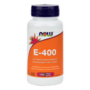 NOW E-400 IU d-Alpha Tocopheryl 100 Softgels - Five Natural
