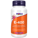 NOW E-400 IU Mixed Tocopherols 100 Softgels - Five Natural