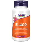 NOW E-400 IU Mixed Tocopherols 100 Softgels - Five Natural