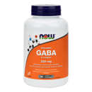 NOW GABA 250mg Orange 90 Chewable Tablets - Five Natural