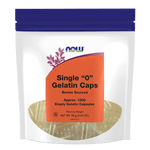 NOW Gelatin Size "0" 1000 Capsules - Five Natural
