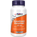 NOW Glutathione 250mg 60 Veg Capsules - Five Natural