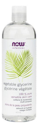 NOW Glycerine, Vegetable, Pure 473mL - Five Natural