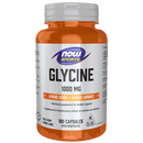 NOW Glycine 1000mg 100 Veg Capsules - Five Natural