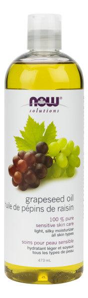 NOW Grape Seed Oil, Pure 473mL - Five Natural