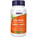 NOW Holy Basil 500mg 90 Veg Capsules - Five Natural