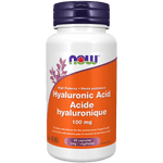 NOW Hyaluronic Acid 100mg 60 Veg Capsules - Five Natural