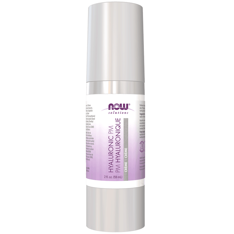 NOW Hyaluronic Acid Creme PM 59mL - Five Natural