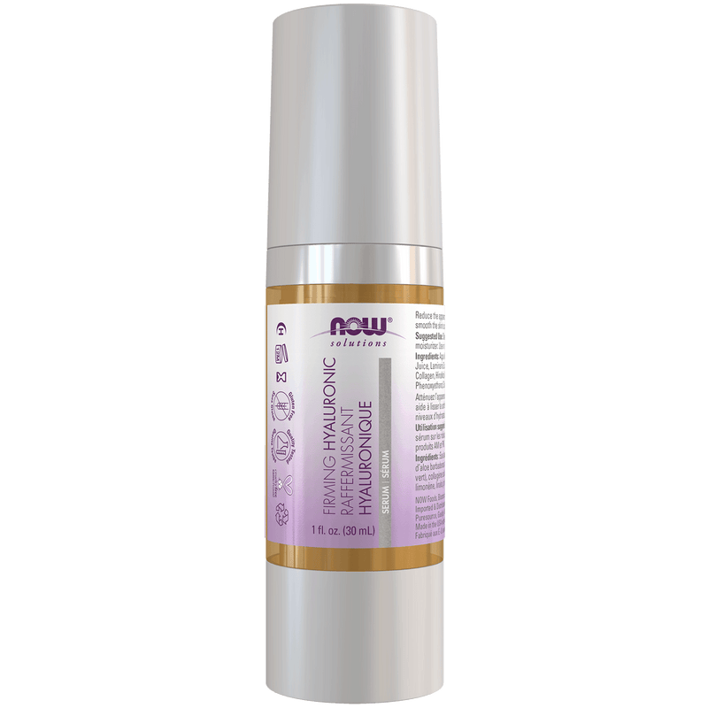 NOW Hyaluronic Acid Firming Serum 30mL - Five Natural