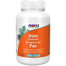 NOW Iron Complex 100 Tablets - Five Natural
