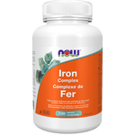 NOW Iron Complex 100 Tablets - Five Natural