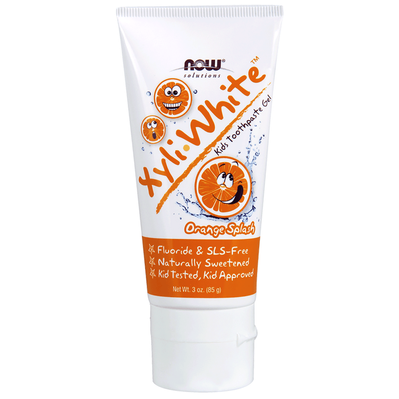 NOW Kids Xyliwhite Orange Splash Toothpaste Gel 85g - Five Natural