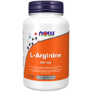 NOW L-Arginine 500mg 100 Capsules - Five Natural