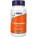 NOW L-Carnosine 500mg 50 Veg Capsules - Five Natural