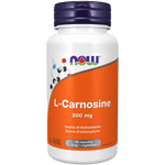 NOW L-Carnosine 500mg 50 Veg Capsules - Five Natural