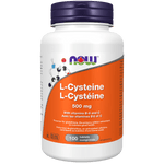 NOW L-Cysteine 500mg 100 Tablets - Five Natural