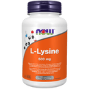 NOW L-Lysine 500mg 100 Capsules - Five Natural