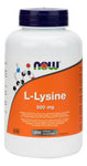 NOW L-Lysine 500mg 250 Tablets - Five Natural