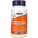 NOW L-Methionine 500mg 100 Capsules - Five Natural