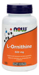 NOW L-Ornithine 500mg 120 Veg Capsules - Five Natural