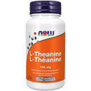 NOW L-Theanine 100 mg from GreenTea 90 Veg Capsules - Five Natural