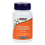 NOW L-Tryptophan 220mg 60 Veg Capsules - Five Natural