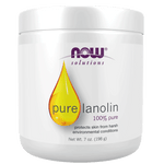 NOW Lanolin, 100% Pure (Hexane-Free) 198mL - Five Natural