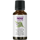 NOW Lavender & Tea Tree Oil 30mL - Five Natural
