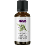 NOW Lavender & Tea Tree Oil 30mL - Five Natural