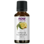 NOW Lemon & Eucalyptus Oil Blend 30mL - Five Natural