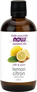 NOW Lemon Oil (Citrus limon)118mL - Five Natural